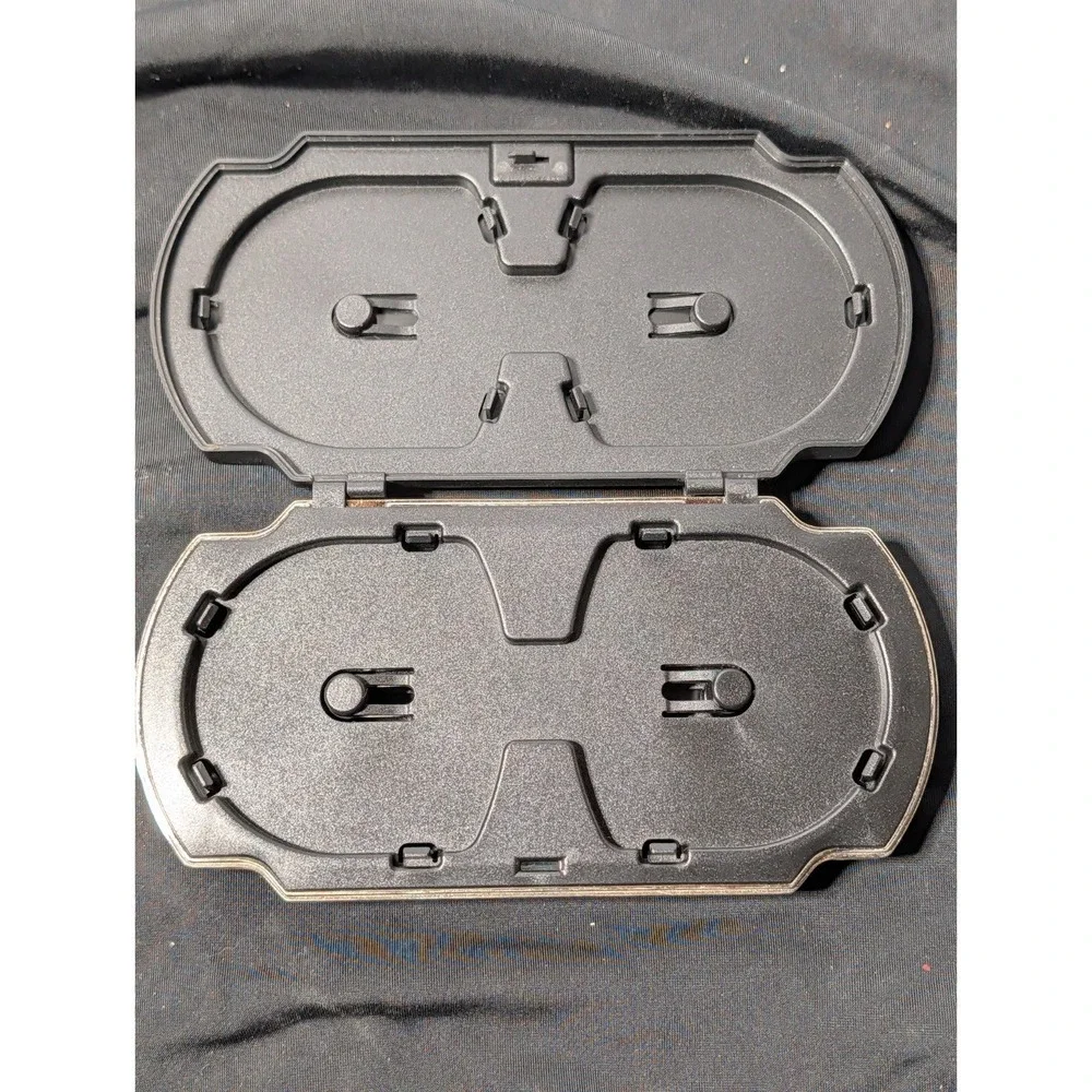 Official Sony PSP UMD 8-Disc Game Case Holder Storage Hard Plastic Black